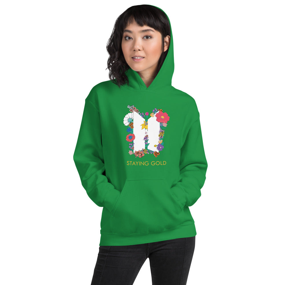 Staying Gold Positive Affirmation Unisex Hoodie
