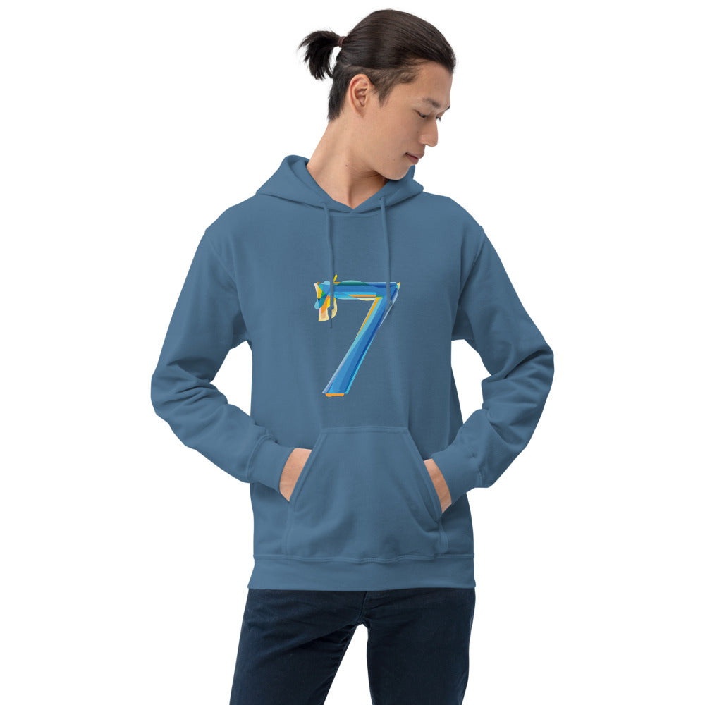 Just 7 Blue BTS Anniversary Unisex Hoodie