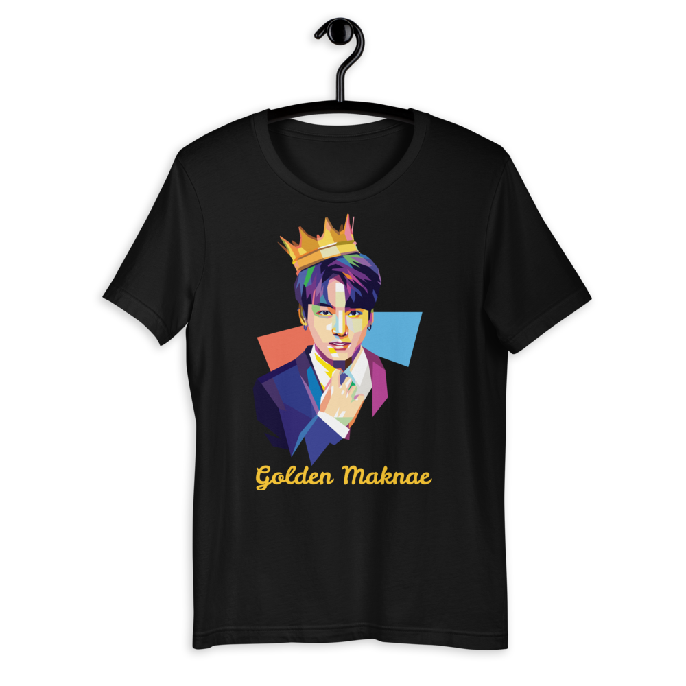 BTS Jungkook Golden Maknae Unisex T-Shirt - Hello South Korea