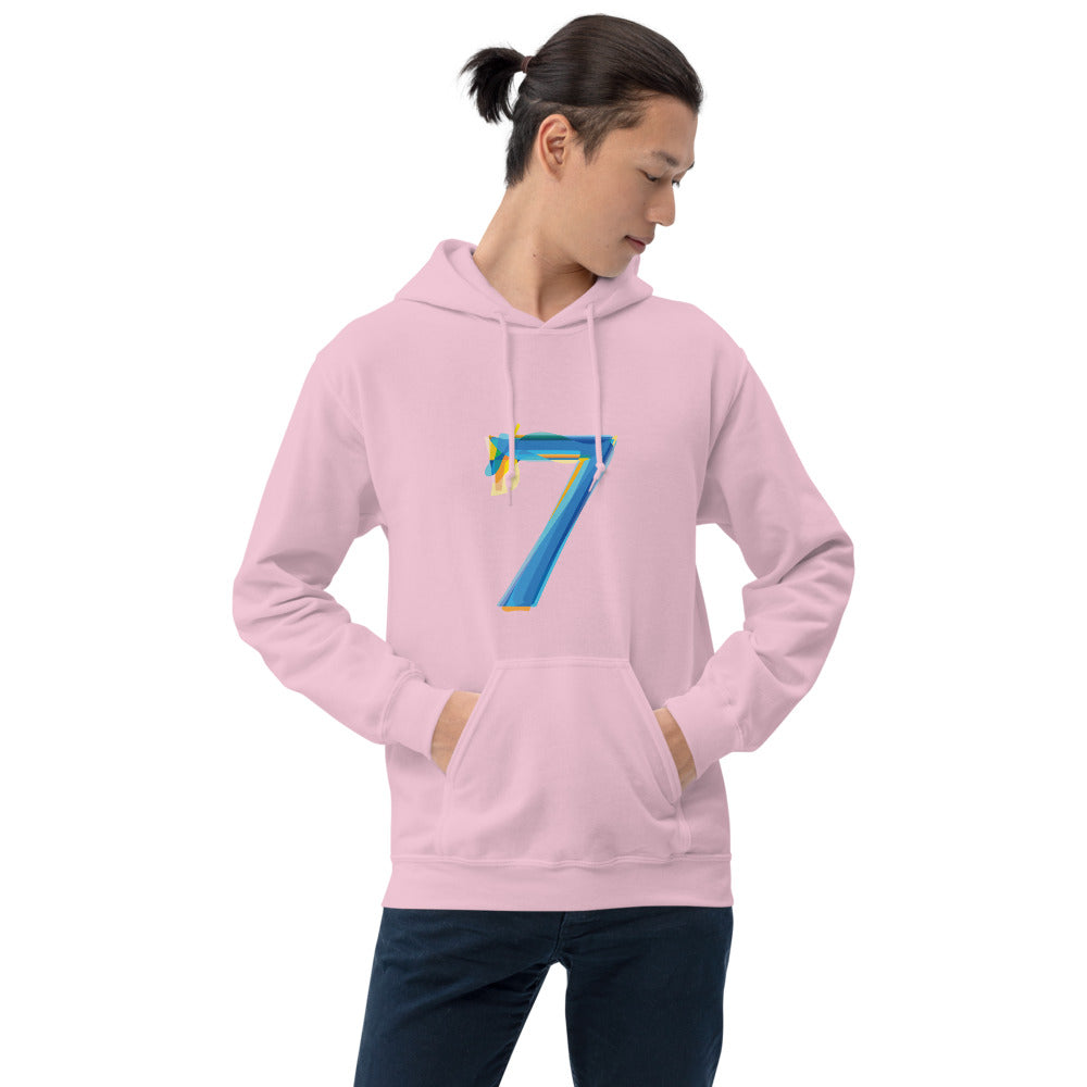 Just 7 Blue BTS Anniversary Unisex Hoodie