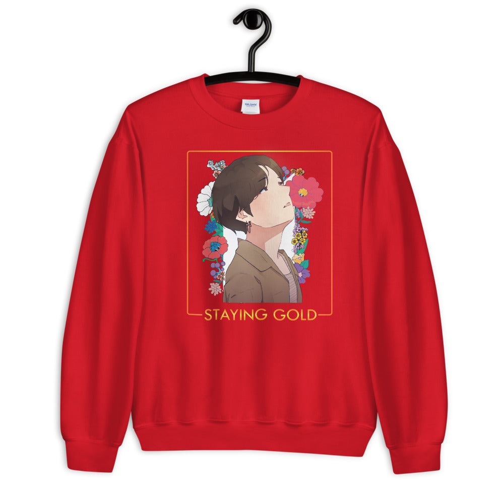Jungkook Staying Gold BTS Unisex Sweatshirt