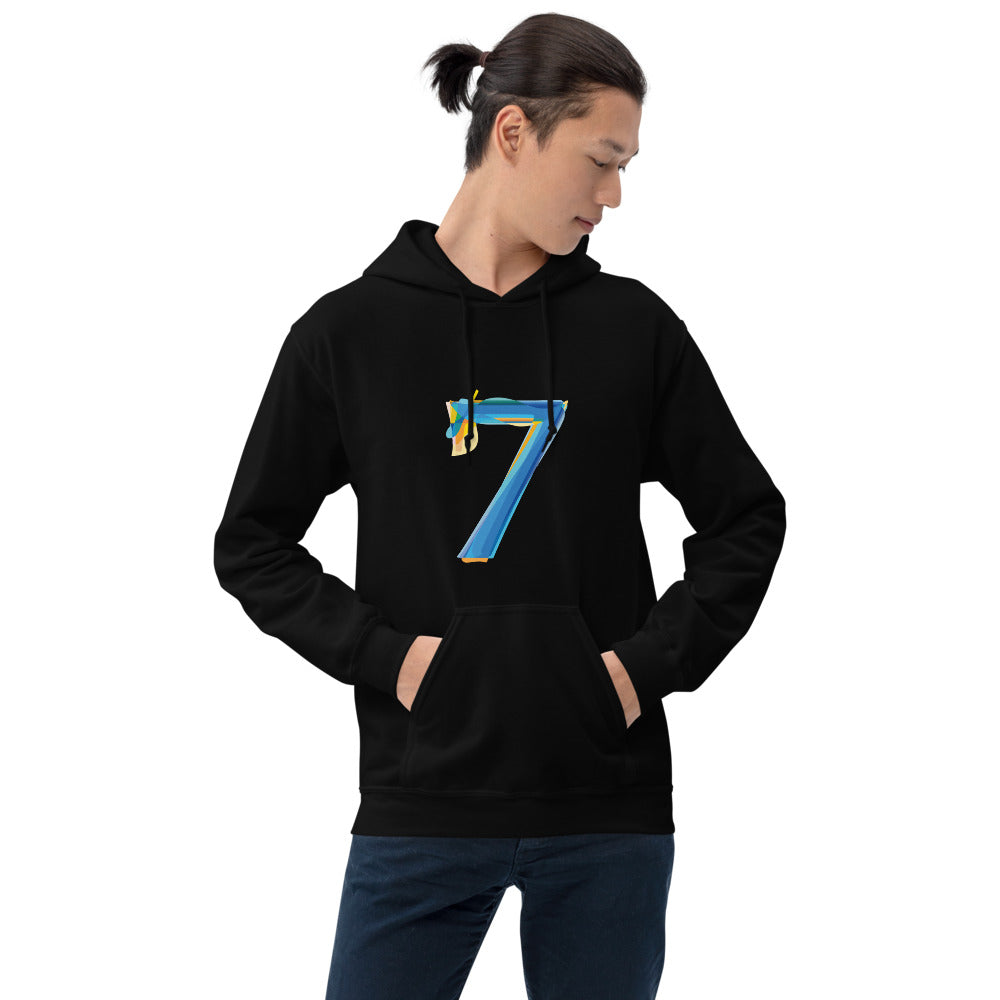 Just 7 Blue BTS Anniversary Unisex Hoodie