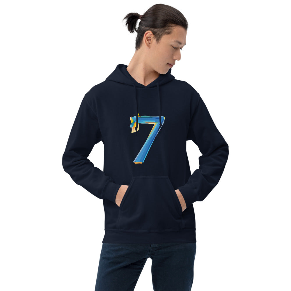 Just 7 Blue BTS Anniversary Unisex Hoodie