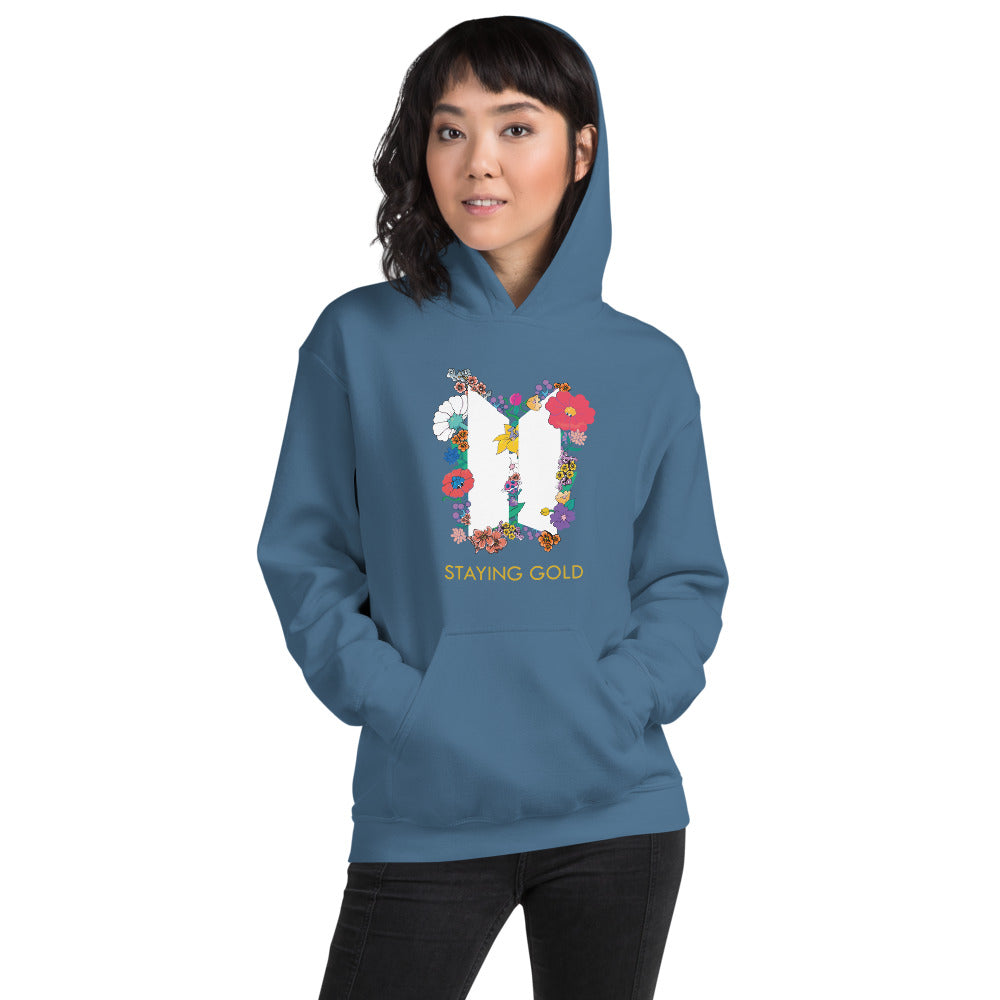 Staying Gold Positive Affirmation Unisex Hoodie