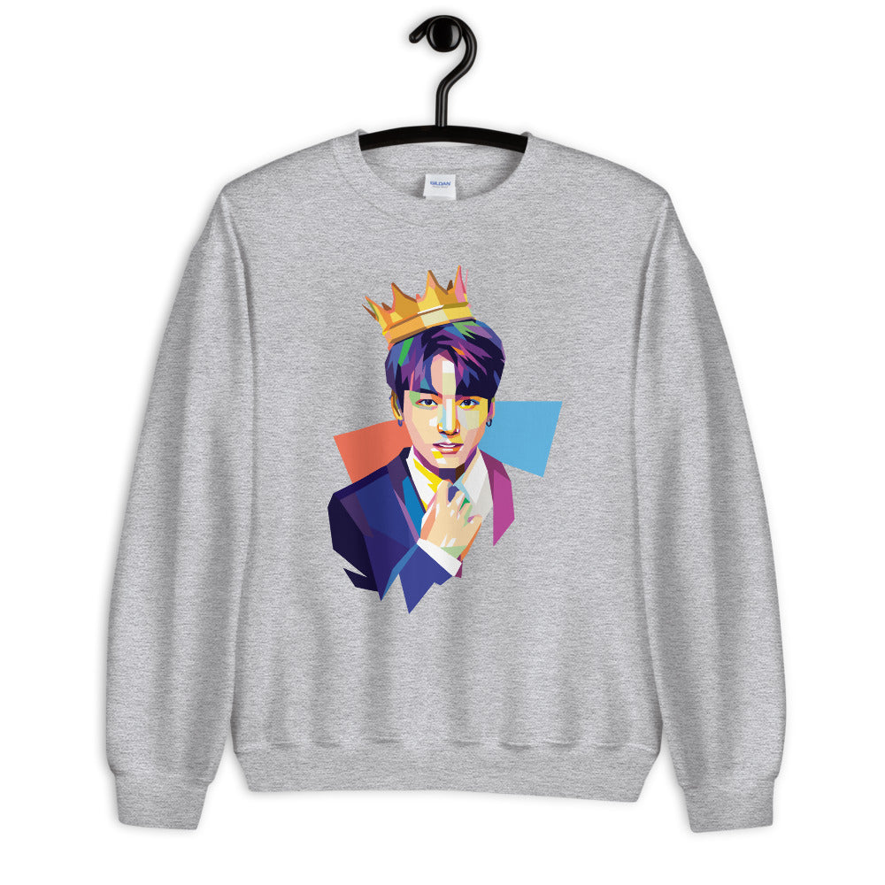Jungkook Golden Maknae Unisex Sweatshirt