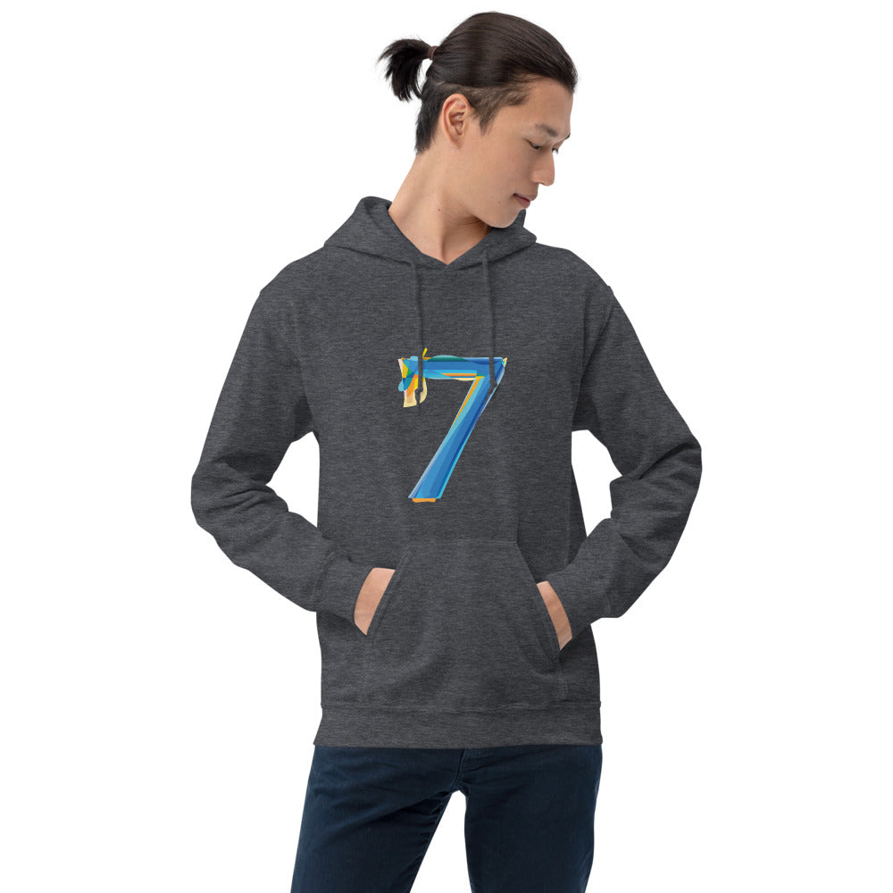Just 7 Blue BTS Anniversary Unisex Hoodie