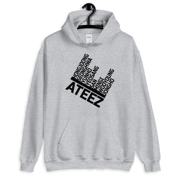 Ateez Member Unisex Hoodie - Hello South Korea