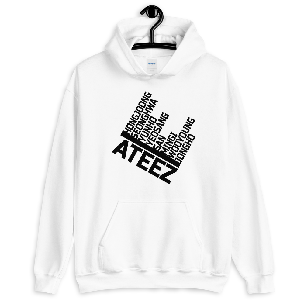 Ateez Member Unisex Hoodie - Hello South Korea