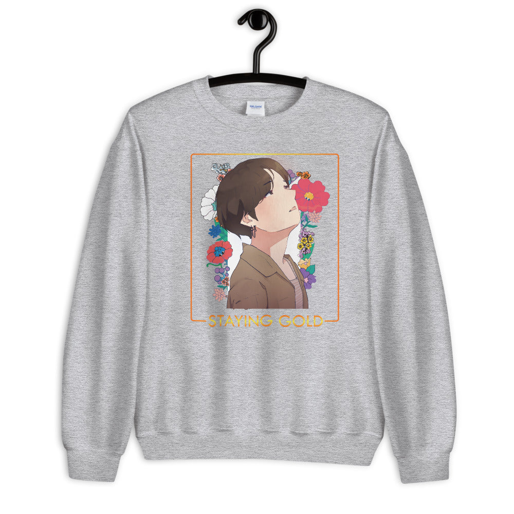 Jungkook Staying Gold BTS Unisex Sweatshirt