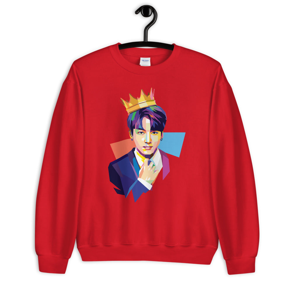 Jungkook Golden Maknae Unisex Sweatshirt
