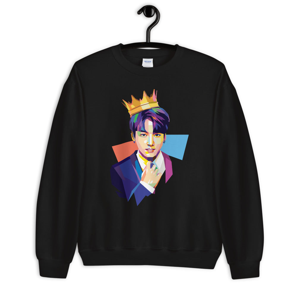 Jungkook Golden Maknae Unisex Sweatshirt
