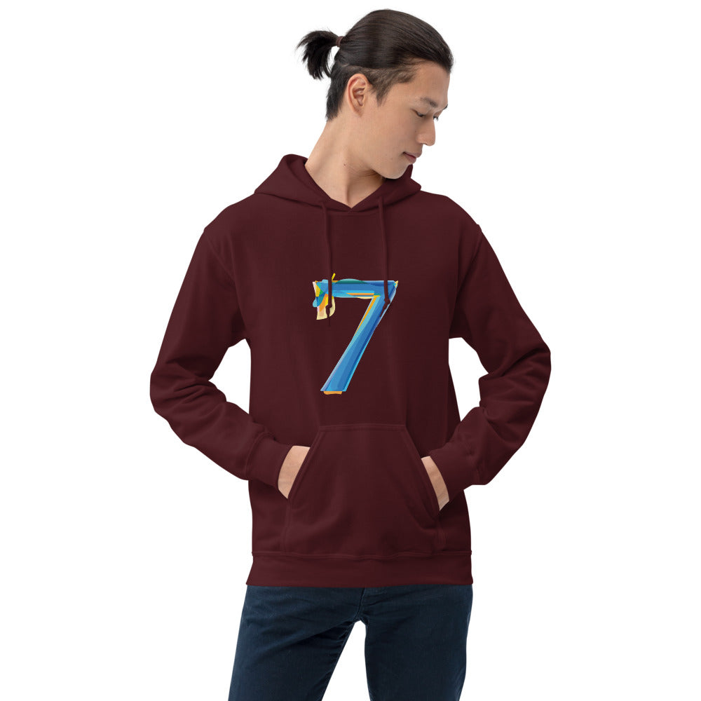 Just 7 Blue BTS Anniversary Unisex Hoodie