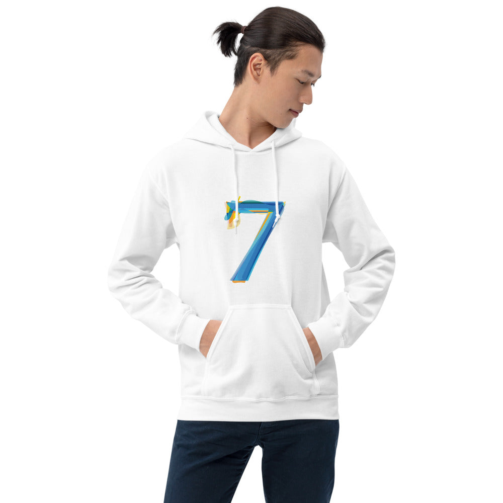 Just 7 Blue BTS Anniversary Unisex Hoodie