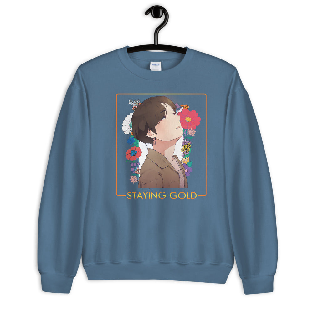 Jungkook Staying Gold BTS Unisex Sweatshirt