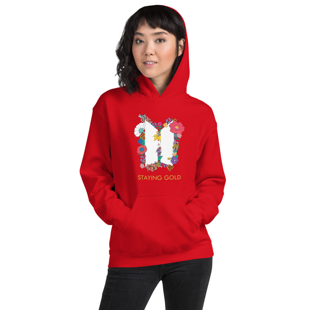 Staying Gold Positive Affirmation Unisex Hoodie
