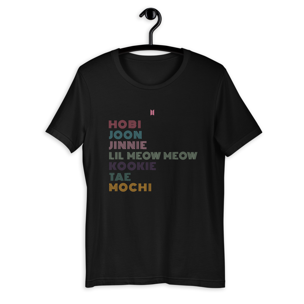 BTS All Member Dynamite Short-Sleeve Unisex T-Shirt