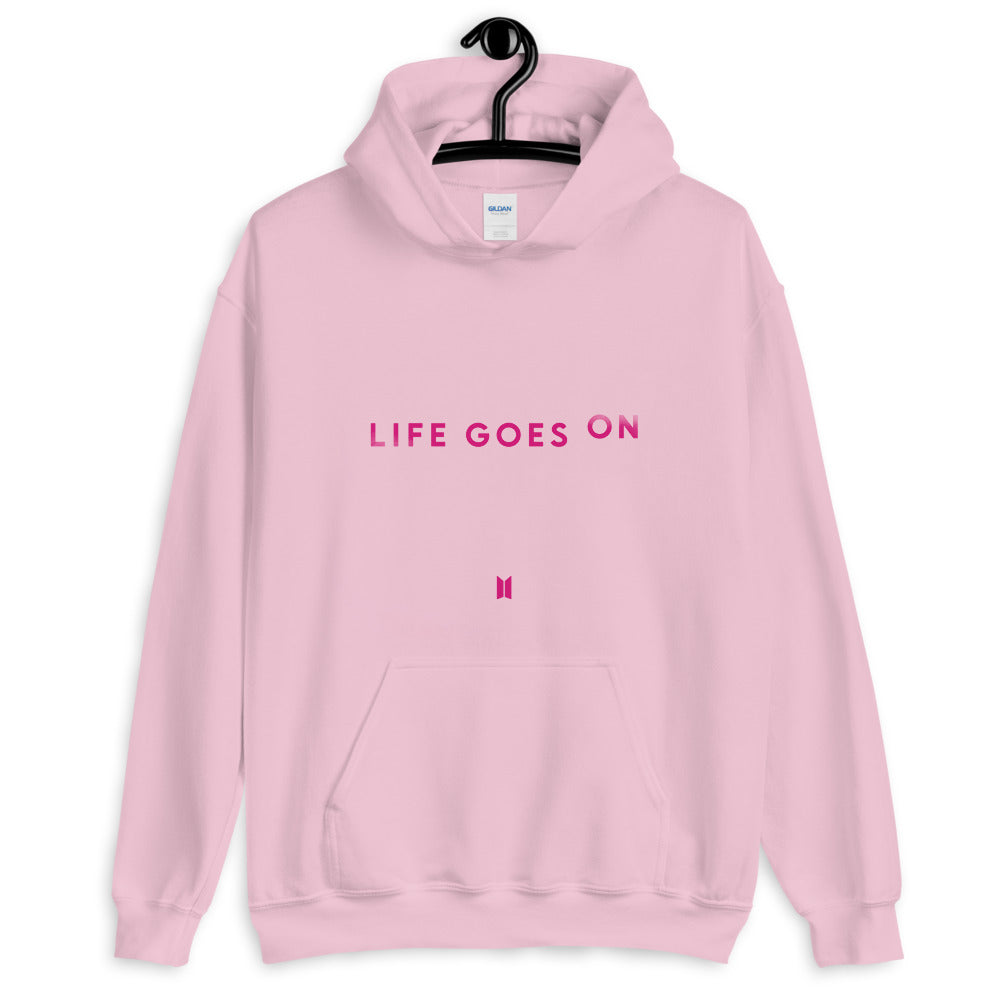 Life goes on sale on hoodie
