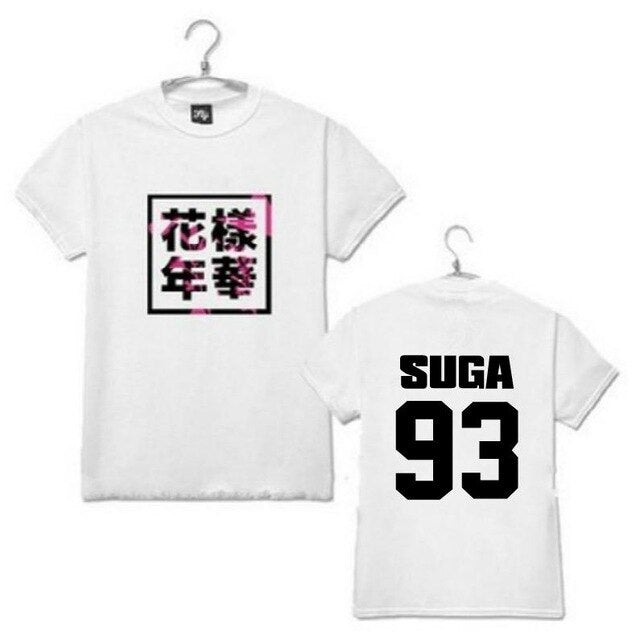 BTS Member 2019 Tour Hangul shirt