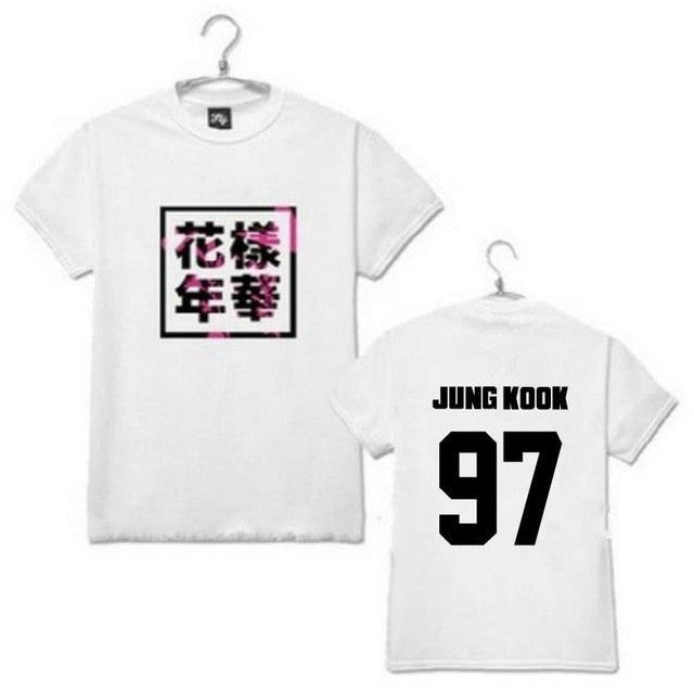 BTS Member 2019 Tour Hangul shirt
