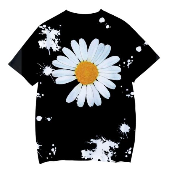 Unisex Daisy Grafitti T-shirt Bigbang style