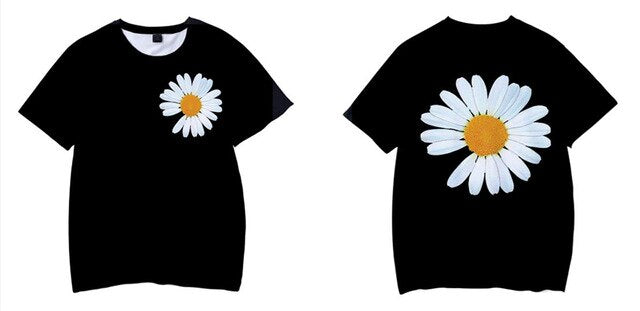 Unisex Daisy Grafitti T-shirt Bigbang style