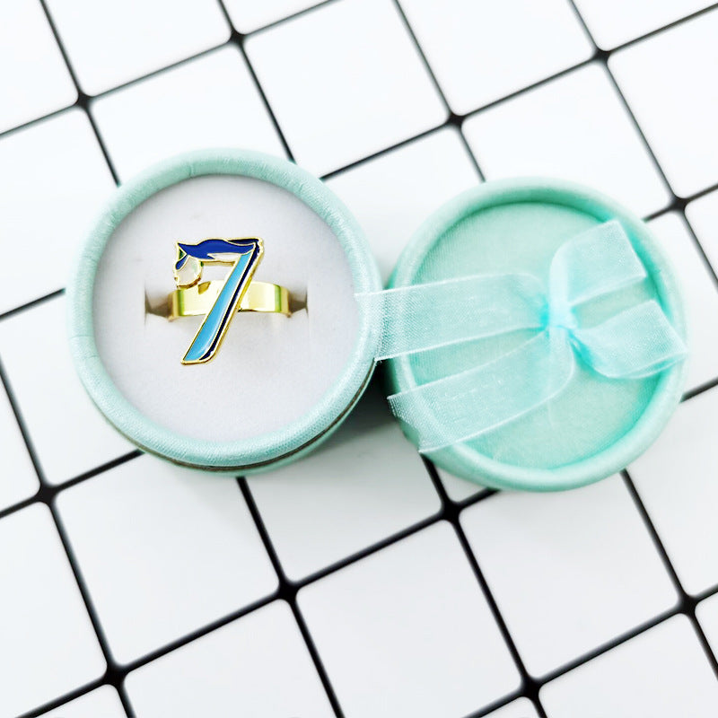 BTS Map Of The Soul 7th Anniversary Adjustable ring