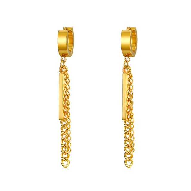 Staygold Jungkook-style dangling earrings