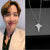 J-Hope style sword necklace