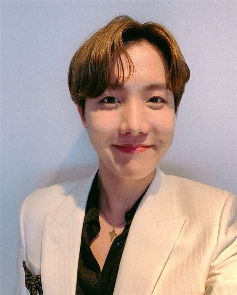J-Hope style sword necklace