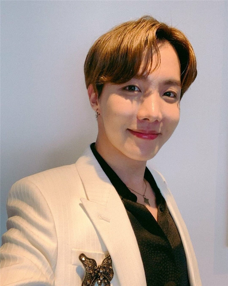 J-Hope style sword necklace