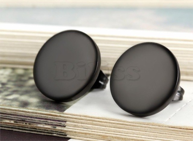 Round Stud Kpop Earrings