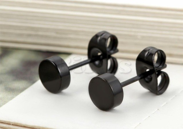 Round Stud Kpop Earrings