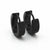 Stainless Steel BTS Suga thick hoop earrings