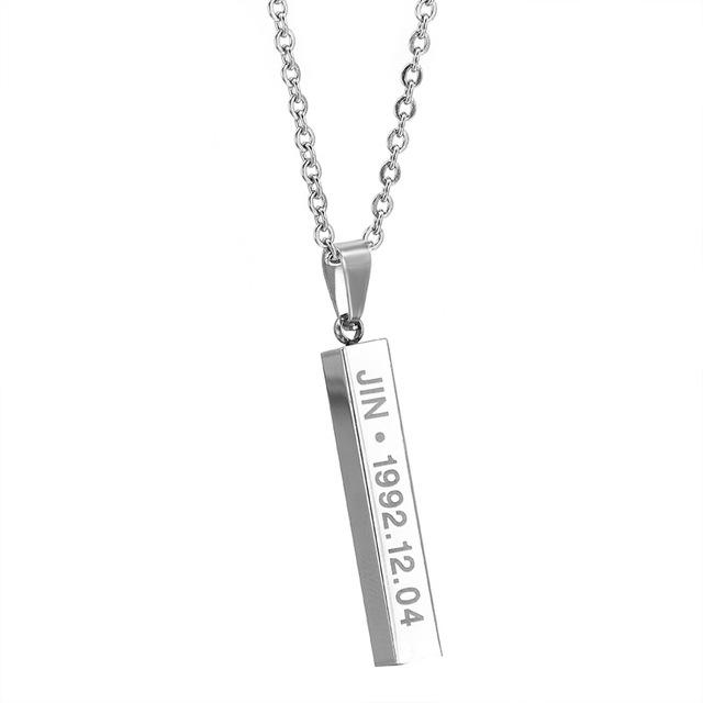 BTS Member Necklace
