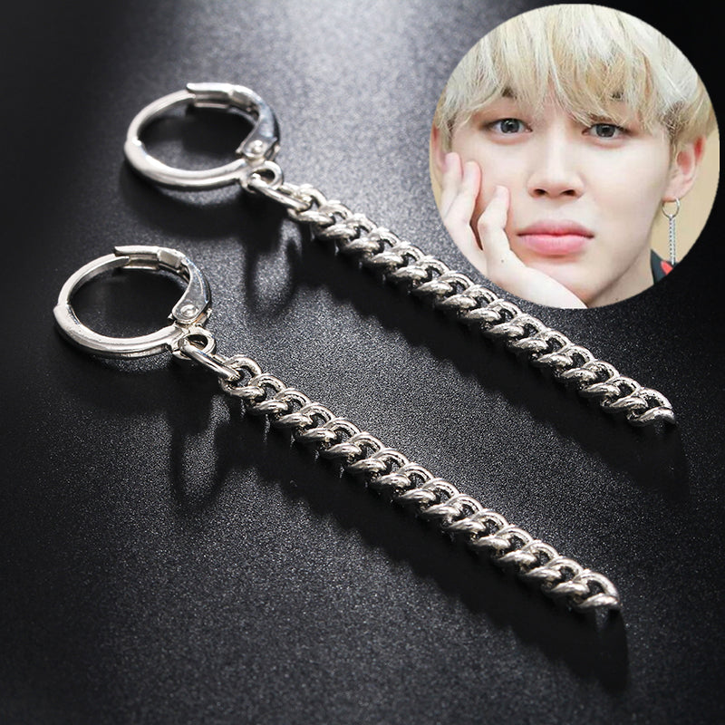 1Pc Kpop Bts Earrings Suga Earrings Earring Long Tassel Earrings Fashion  Jewelry Women Men | Wish