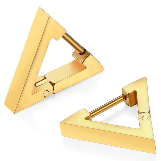 Triangle K-pop style earrings