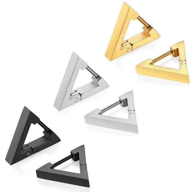 Triangle K-pop style earrings
