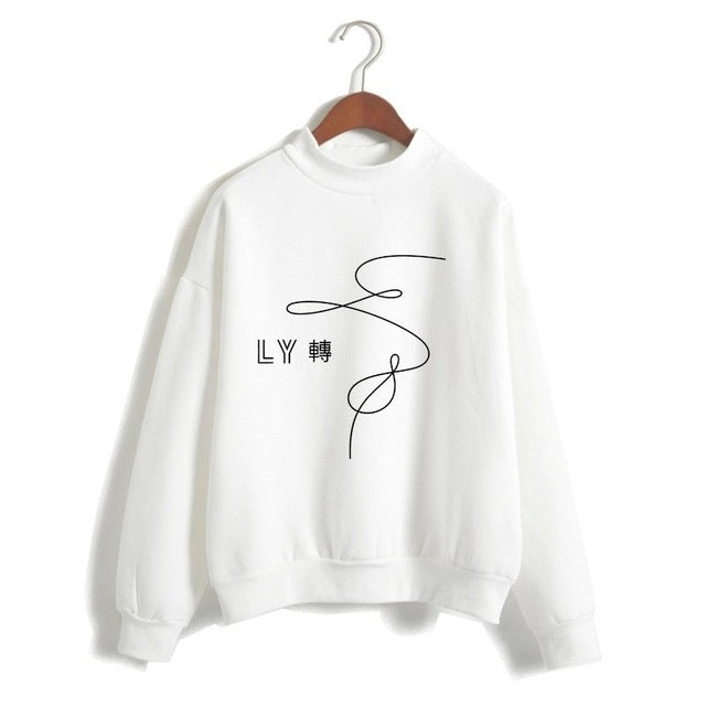 Bts sweatshirt love yourself best sale