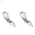 Suga Stainless Steel Arrow Earrings