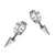 Suga Stainless Steel Arrow Earrings