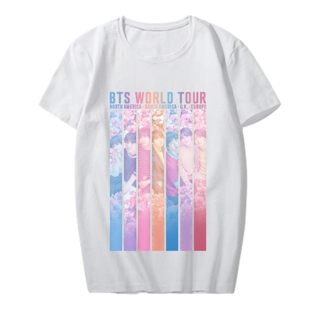 BTS World Tour Celebratory Tee - White