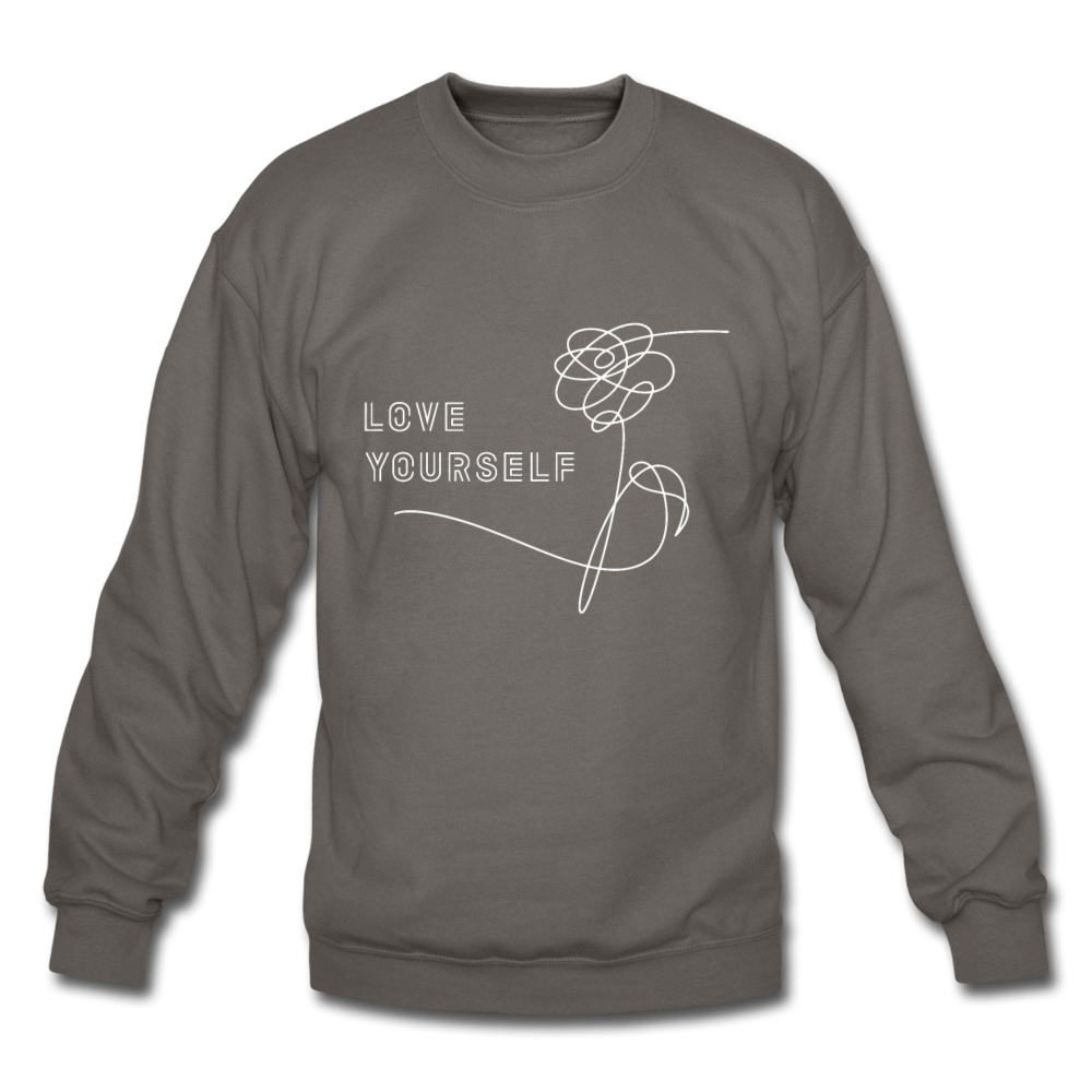 LY Unisex sweatshirt black - asphalt gray