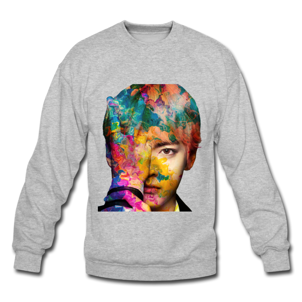 Vivrant V Taehyung Unisex Swearshirt - heather gray