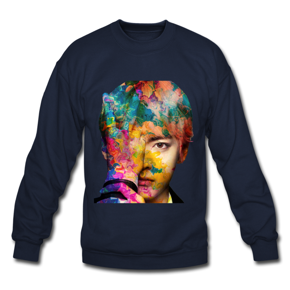Vivrant V Taehyung Unisex Swearshirt - navy