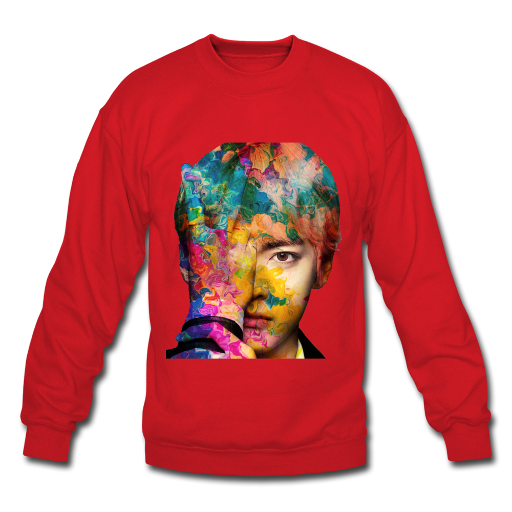 Vivrant V Taehyung Unisex Swearshirt - red
