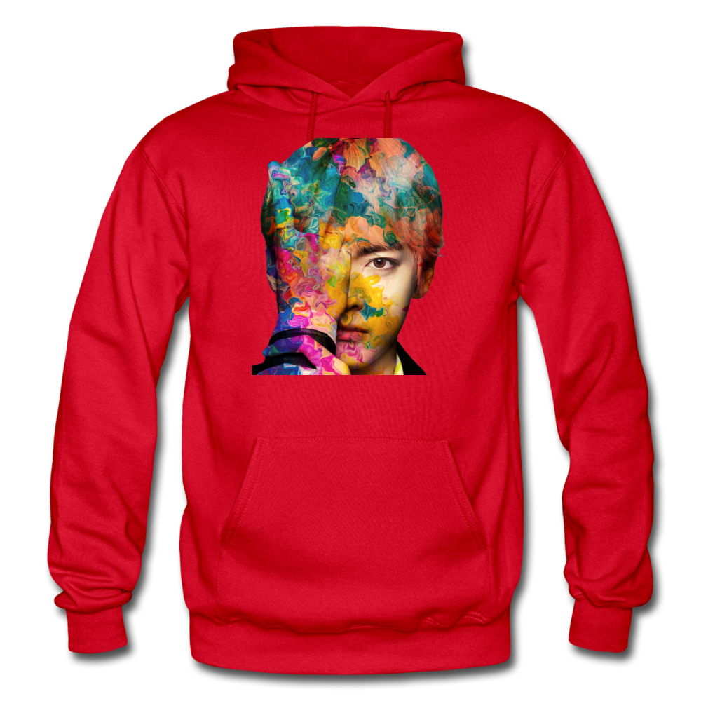 Tae Hoodie Heavyblend - red