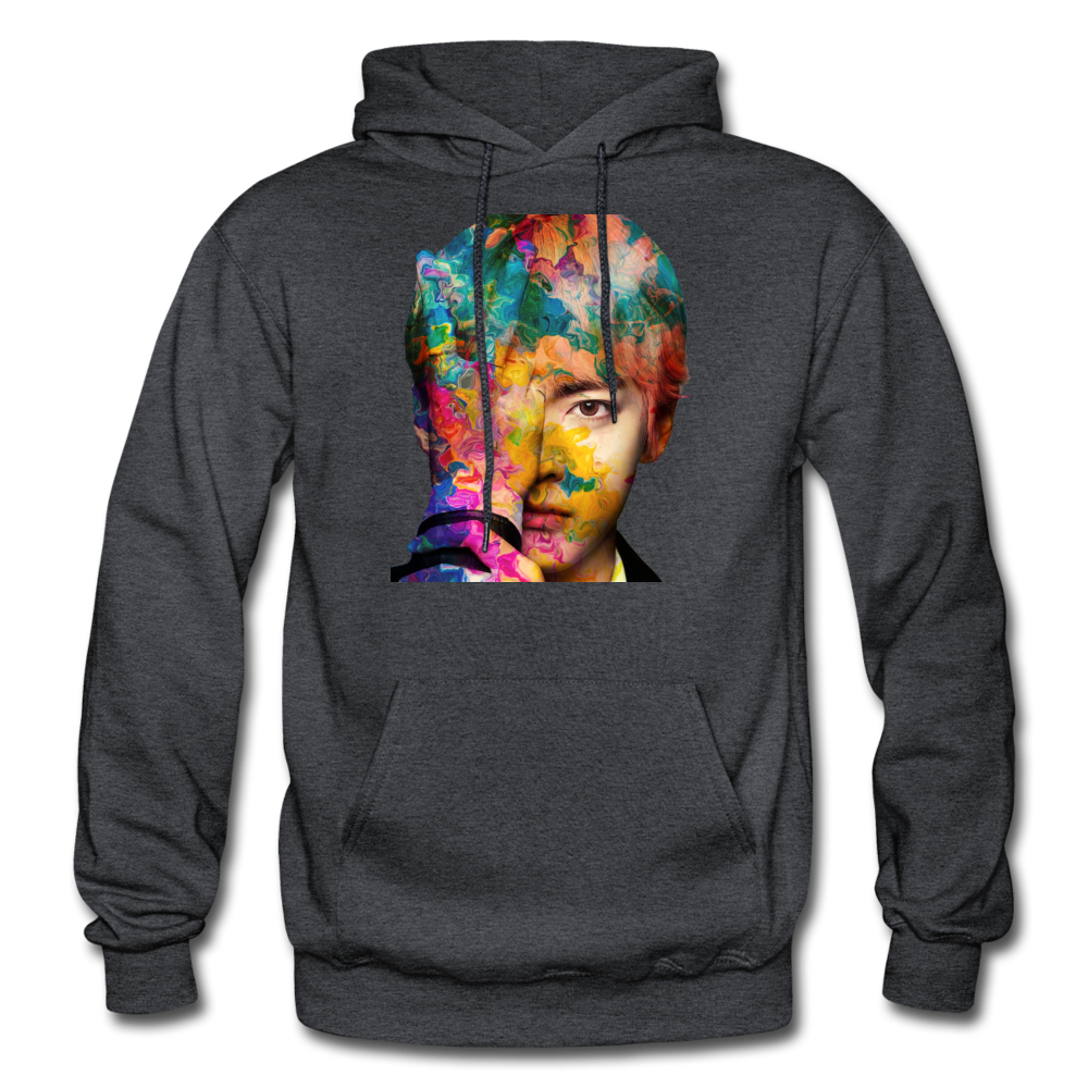 Tae Hoodie Heavyblend - charcoal gray