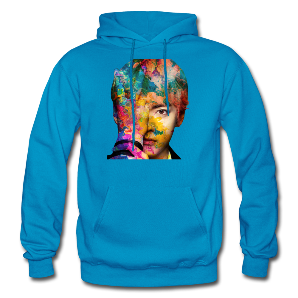 Tae Hoodie Heavyblend - turquoise