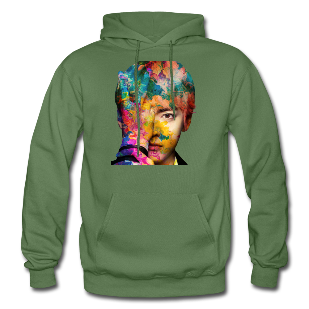 Tae Hoodie Heavyblend - military green