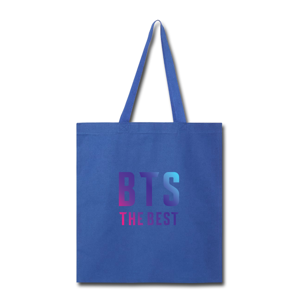 BTS, the best Tote Bag - royal blue
